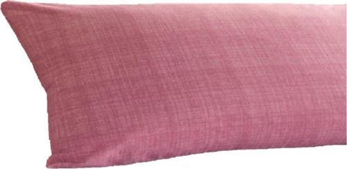Ranforce Yan Yatış Yastık Kılıfı 40X120 Cm Pembe