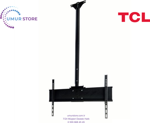 TCL 65T7B 65" 165 Ekran Lcd Led TV Teleskopik Tavan Askı Aparatı