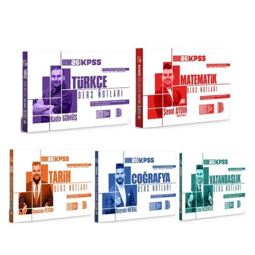 Benim Hocam 2026 KPSS Video Ders Notları Seti 5 Kitap
