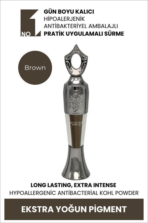Kohl Powder- Brown (sürme- Kahverengi)