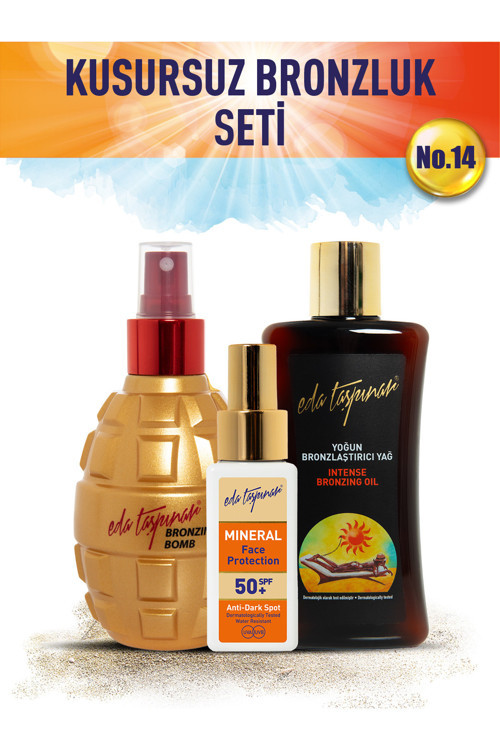 Kusursuz Bronzluk Seti no.14 Bomb+Spf0+YüzK (EGX18-EGX03-EGX94)