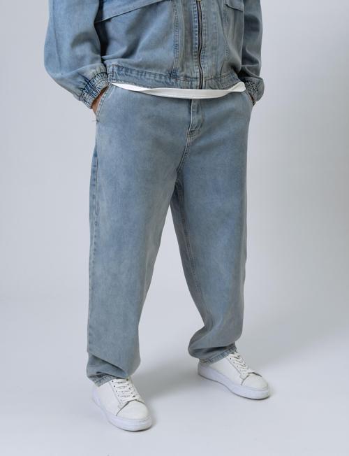 Tasarım Erkek Baggy Kot Pantolon COC2544