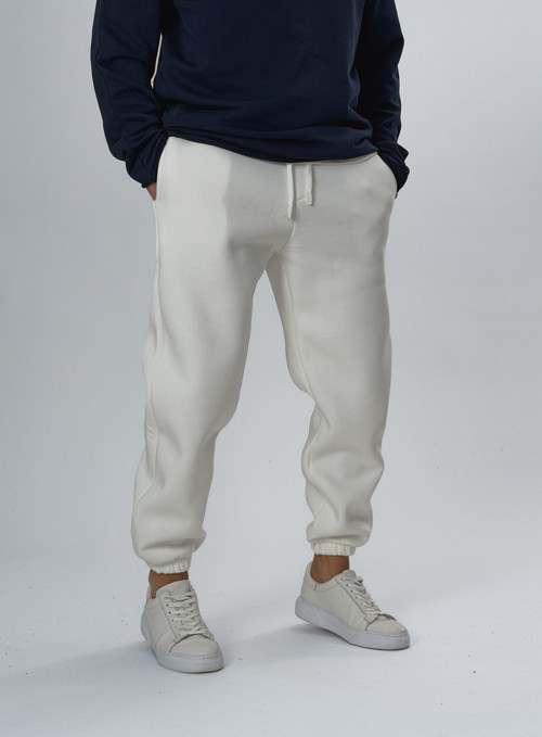 Şardonlu Ekru Erkek Jogger Eşofman COC2551
