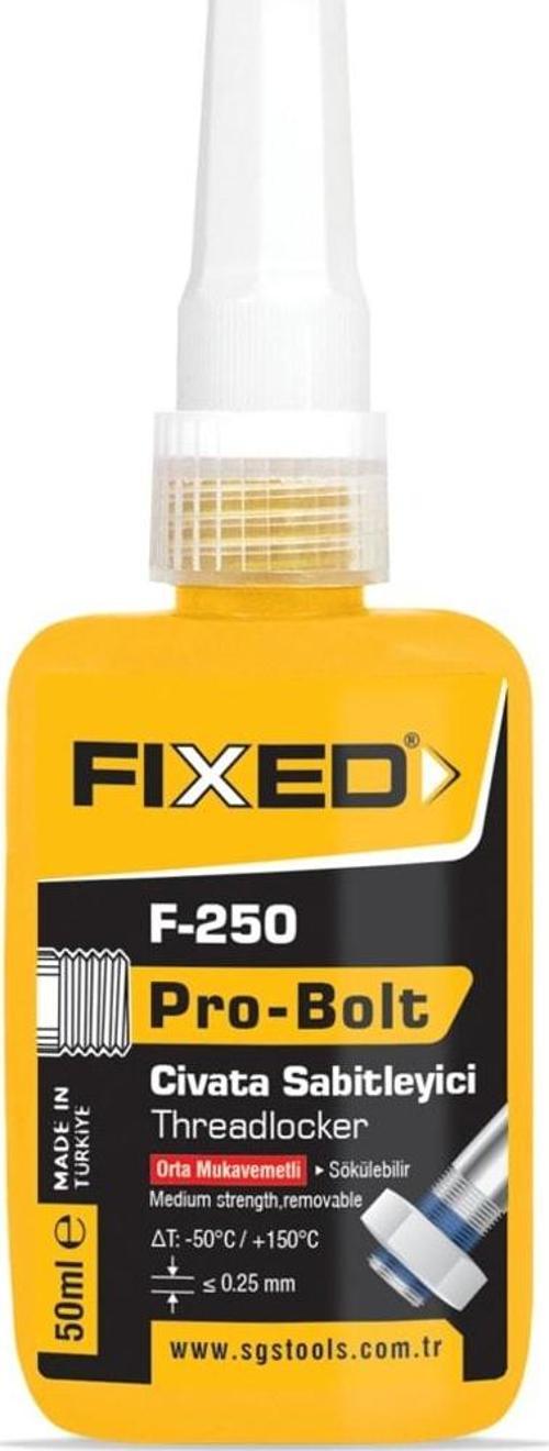 Fixed F-250 Pro-Bolt Orta Mukavemetli Civata Sabitleyici 50 ml