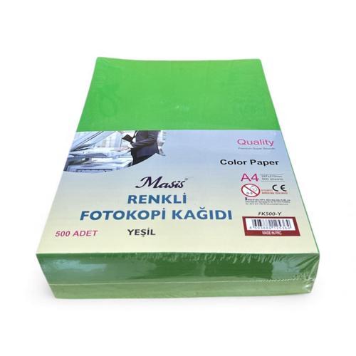 A4 Renkli Fotokopi Kağıdı 500 lü Yeşil
