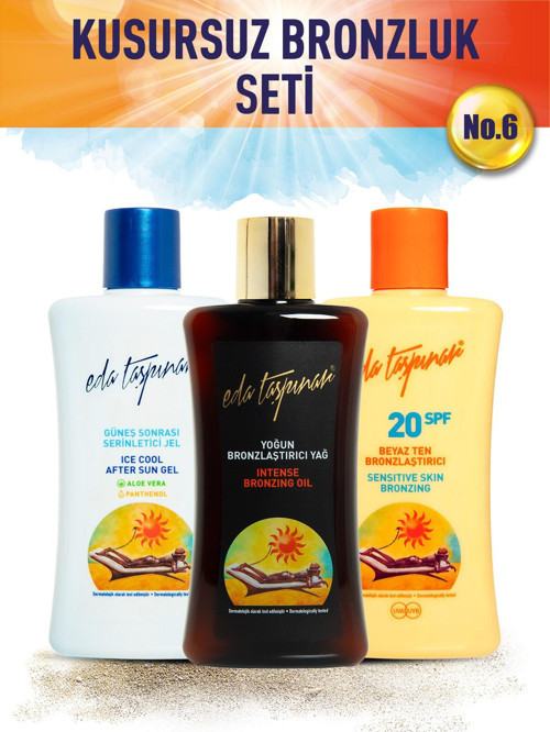 Kusursuz Bronzluk Seti no.6 Spf0+BeyazT+Jel (EGX03-EGX19-EGX32)