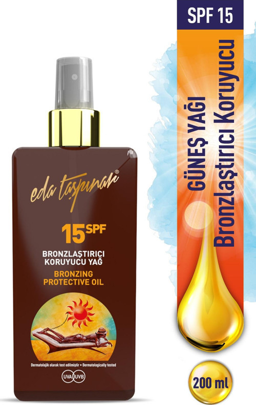 Bronzlaştırıcı Koruyucu Yağ Sprey Kapak - 200 ml