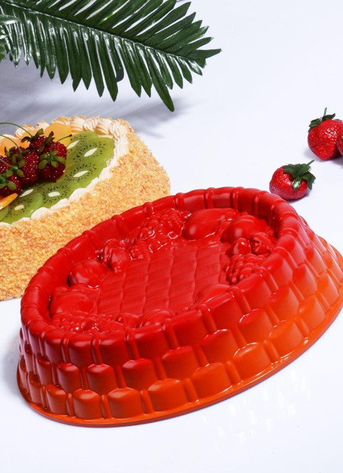 Meyve Figür Döküm Kek Kalıbı 26 Cm