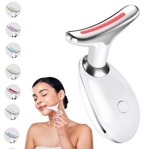 Ems Güzellik Cihazı Titreşimli Boyun Ve Yüz 7 Farklı Işık Modlu