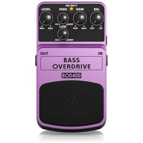 BEHRINGER BASS OVERDRIVE BOD400 / Pedal