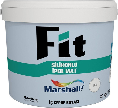 Fit Silikonlu Zencefil Rengi Ipek Mat Silinebilir Iç Cephe Duvar Boyası 20 Kg