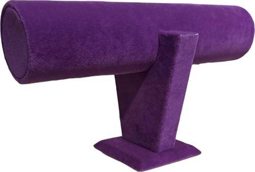 Tekli T Bileklik Saat Standı Mor