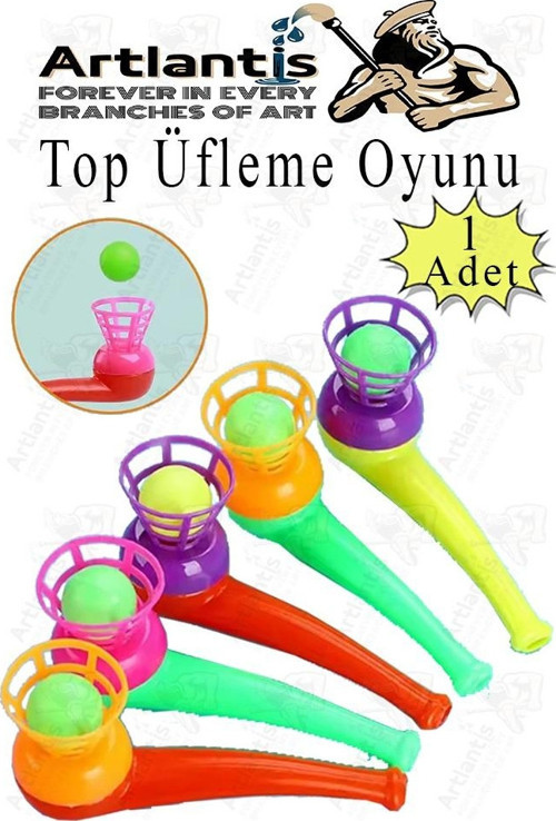 Top Üfleme Oyunu 1 Adet Saksafon Üfleme Nefes Oyuncağı Üfleme Düdüğü Oyuncak Karne Sınıf Çocuk Hediye