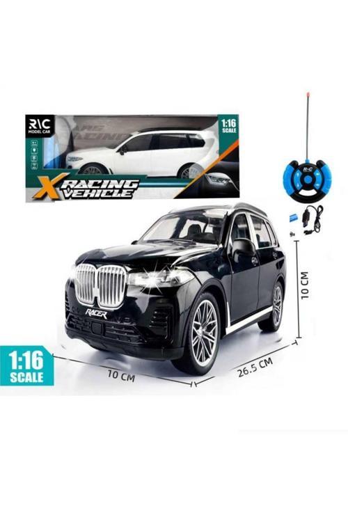 26Cm Kumandalı Araba Şarjlı Işıklı Ful Fonksiyon Kumandalı Jip Uzaktan Kumandalı Araba