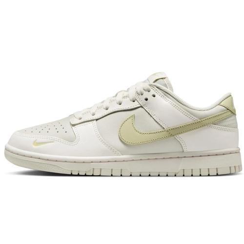 Dunk Low Womens Leather Sneaker Hakiki Deri Kadın Günlük Spor Ayakkabı Krem