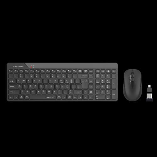A4 TECH FG2300 Q 2.4 GHZ AİR2 SİYAH KLAVYE+MOUSE