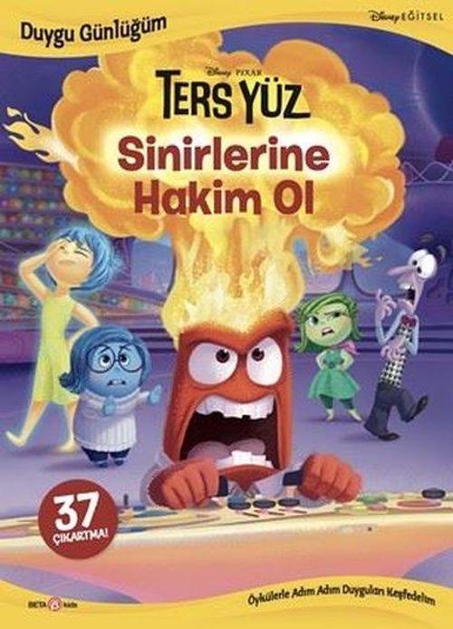 Disney Pixar Ters Yüz - Sinirlerine Hakim Ol - Duygu Günlüğüm - 37 Çıkartma!