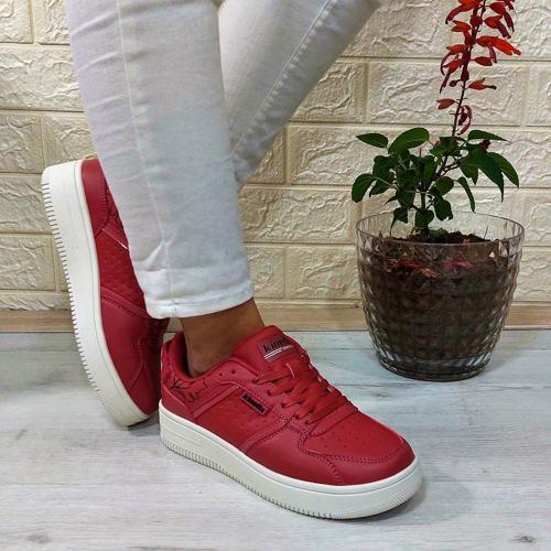 Enner Pu Kiremit Comfort Fuspetli Atom Sneaker Spor Ayakkabı