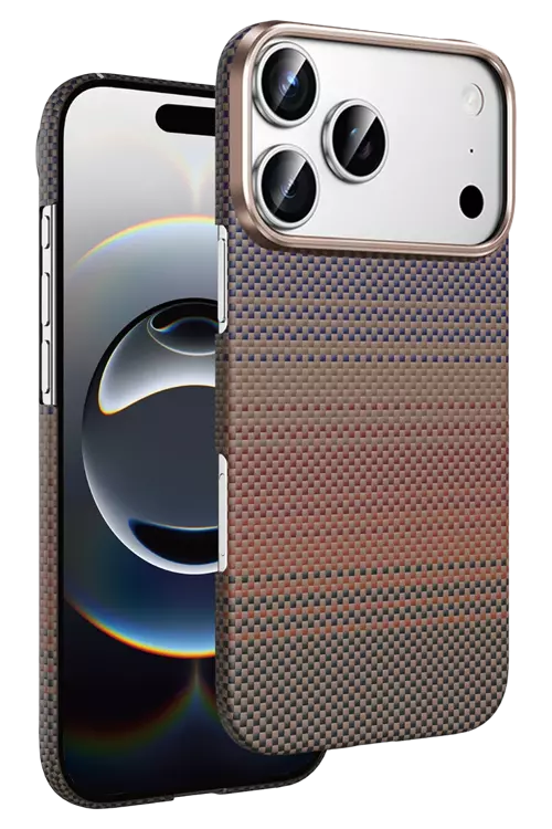 iPhone 17 Pro Max Kevlar Seanova Magsafe Kılıf - Gün Batımı