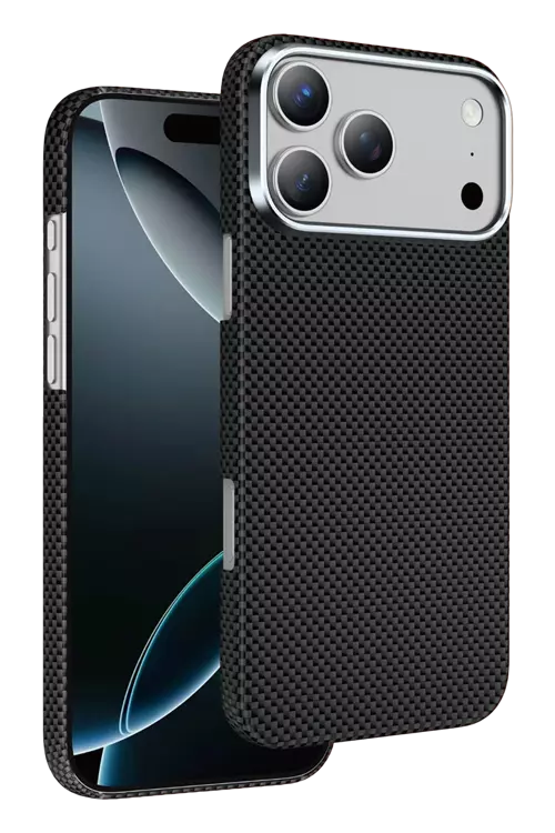 Keephone Kevlar Norra iPhone 17 Pro Max MagSafe Kılıf - Siyah