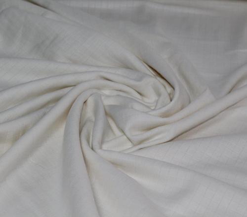%100 Pamuk Krem Rengi Kareli Müslin Kumaş 100*180 cm Metrelik Müslin Kumaş