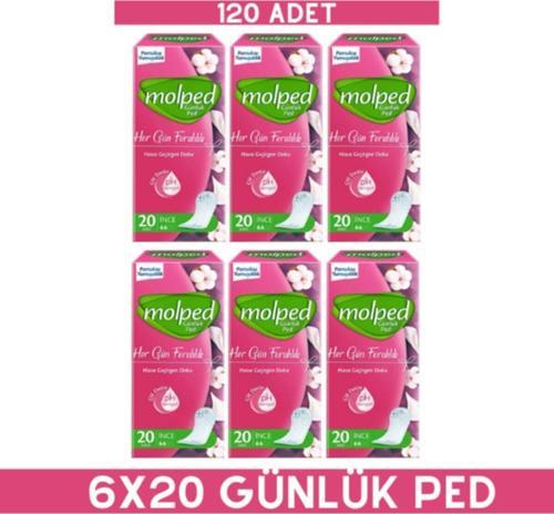 Her Gün Ferahlık 20’li Günlük Ped X6 Adet