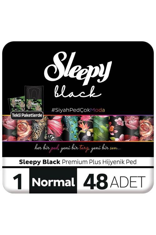 Black Premium Plus Hijyenik Ped Normal 48 Adet Ped