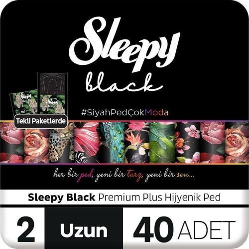 Black Premium Plus Hijyenik Ped Uzun 40 Adet Ped