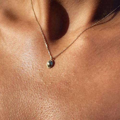 Altın Kolye - Bombeli 14 Ayar Altın Kolye