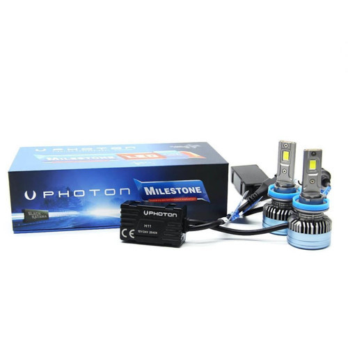 MILESTONE H8/H9/H11/H16 30000 Lumens BLACK KATANA EDITION