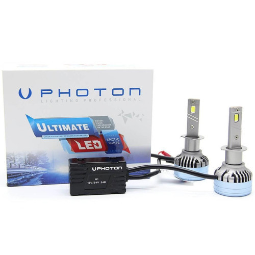 19000 Lumens ULTIMATE H1 12-24V LED HEADLIGHT