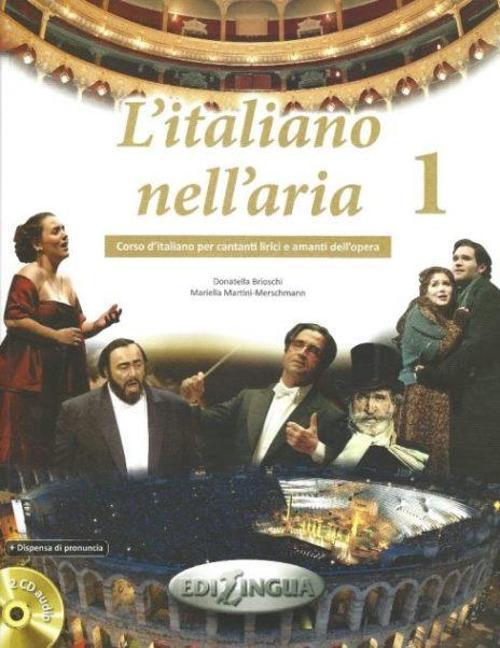 Nüans Publishing L'italiano nell'aria 1 +Dispensa di pronuncia +2CD