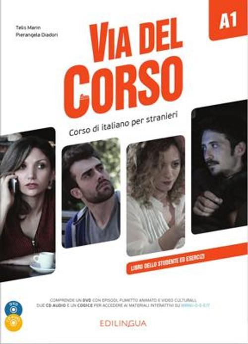 Nüans Publishing Via del Corso A1 Libro dello studente & e.+2CD+DVD