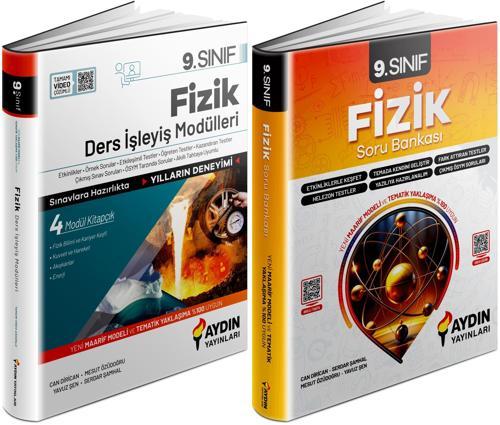 Aydın 2025 9. Sınıf Fizik Ders Anlatım Fasikülleri + Konu Özetli Soru Seti 2 Kitap