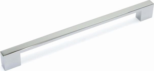 147/E Lüks Kaplamalı Krom Kulp 160-192 mm