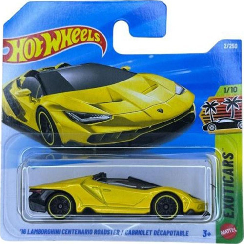 '16 Lamborghini Centenario Roadster - Sarı (1/64) 2025 Serisi