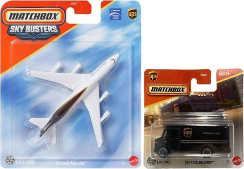 Sky Busters Boeing 747-400 & Express Delivery (1/64) UPS
