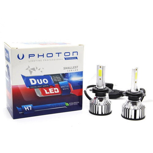 FIAT 500L MPV 2013 - ile uyumlu Photon Duo H7 Kısa Led Far 12000 Lumens