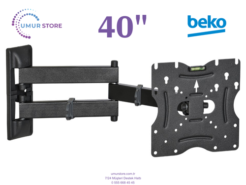 B40 L 5845 4b 40 inç / 22”- 49” Lcd Led Televizyon Hareketli Duvar Askı Aparatı