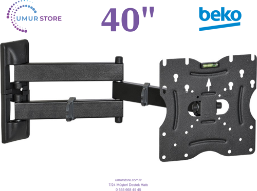 B40 D 560 B 40 inç / 22”- 49” Lcd Led Televizyon Hareketli Duvar Askı Aparatı