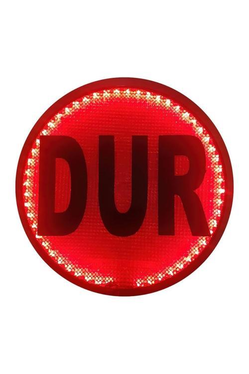 Dur Levhası Led Işıklı Servis Araçlarına Uygun