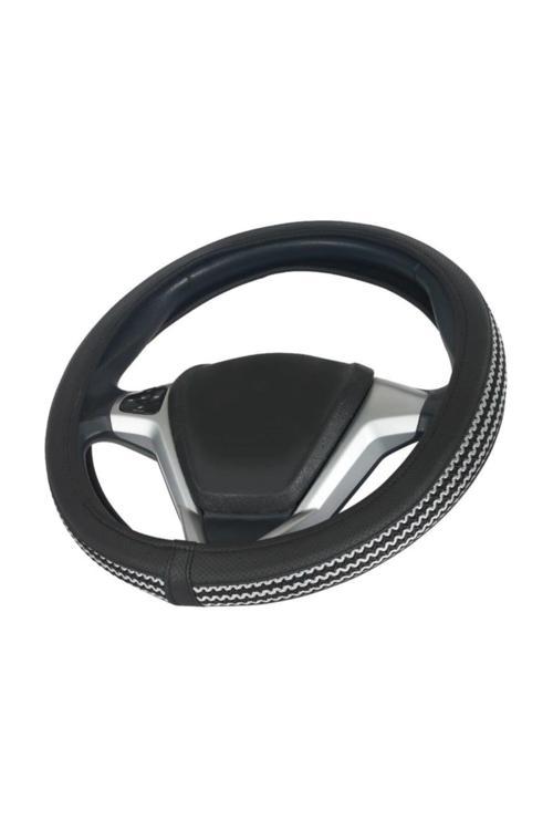 Geçmeli Direksiyon Kılıf Lux Dokuma Şerit Model