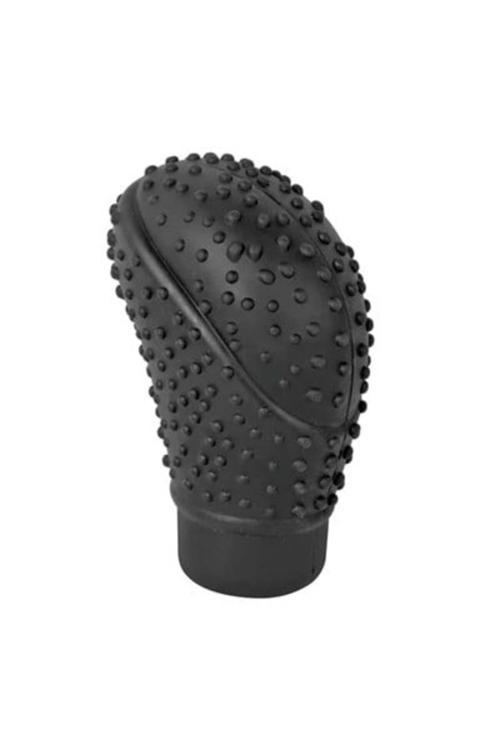 Silikon Masajlı Siyah Vites Topuzu Kılıfı 5110201