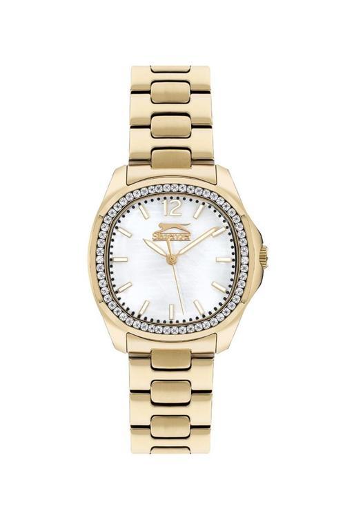 Sl.09.2238.3.06 Quartz Çelik Altın Rengi 36 Mm Kadın Kol Saati
