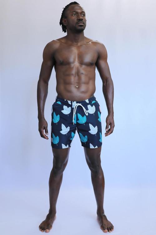 Erkek Le Foglie Deniz Şortu