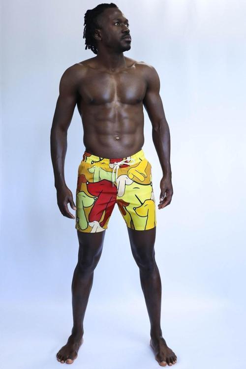 Erkek Hot Köpek 2 Deniz Şortu