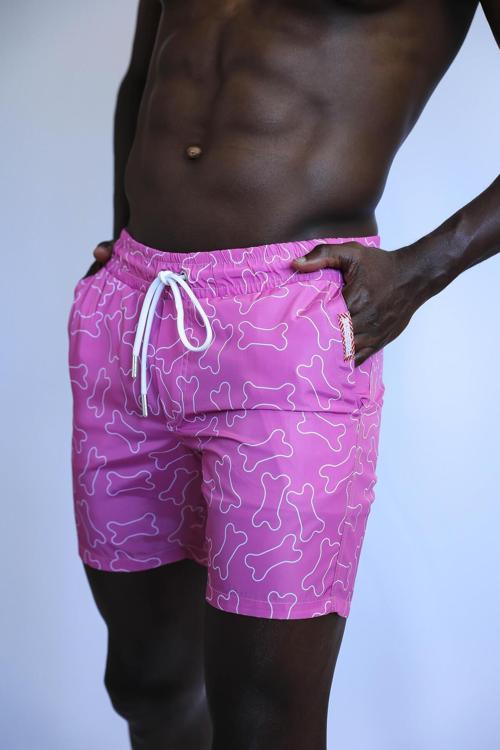 Erkek Kemik Deniz Şortu