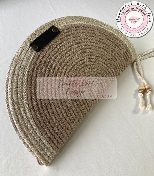 Yarım Ay D Clutch Portföy Çanta,Abiye Çanta, Hediyelik