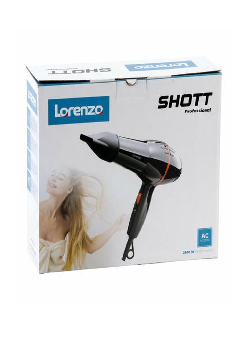 Shott Profesyonel Saç Kurutma Makinesi Siiyah