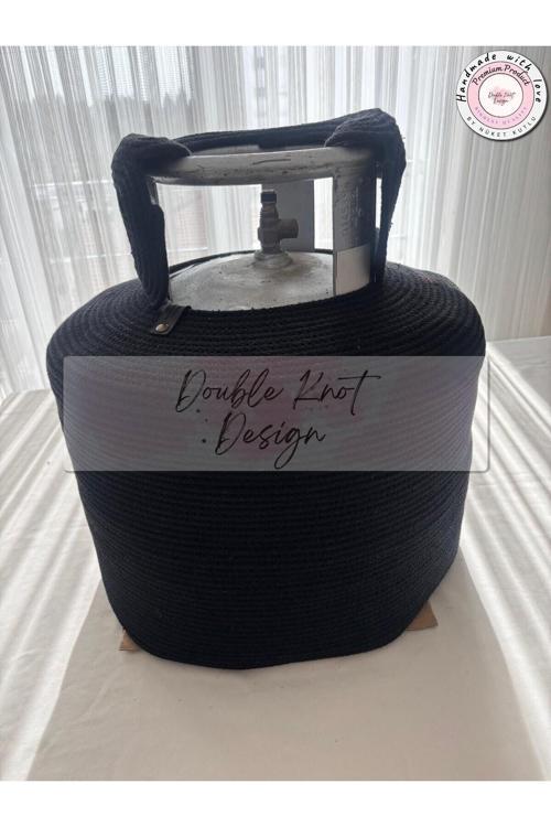 Tüp Kılıfı Tombul Tüp İçin Dekoratif Sepet Organizer Hasır Jüt Tress Hediyelik